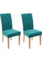 Quality Lycra Velvet Chair Cover Chair Cover Kitchen Chair Cover Chair Protection 6 Pieces - 2