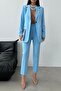 Blazer Jacket and Trousers Set - 3