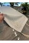 Royal French Lace Corner Tasseled Gold Glitter Ecru Runner 40 X 140 cm - 5