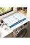 Washing Machine Dryer Cover Protection Pad Waterproof Mat Non-Slip Washable