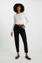 Lina Mom Fit High Comfortable Fit Lightweight Narrow Leg Waist Ankle Length Jean Trousers B2770ax23wn