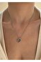 Balon D Letter Silver Women's Necklace - 2