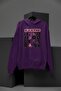 Blackpink Printed Cotton Long Sleeved 3-Yarn Hooded Sweathirt