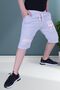 Basketball 72 Text Printed Boy's Wide Leg Gray Capri - 3