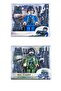 Mini Soldier and Mini Police Figures - 8 CM Minifigure 2-Piece MEGASET - 2
