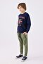 Boy's Licensed Polo Clup Top and Bottom Tracksuit Set - 2