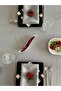 Gray Polyester Linen Linen Tablecloth - 3
