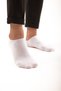Bamboo Men's Sneaker 3 Black- 3 White Socks Seamless Ankle Invisible Sports Socks Premium 6-Pack - 6