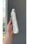 iPhone 11 Black Heart Patterned Ecru Case - 4