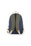 Beneton School Bag 03859 - Khaki-Navy Blue - 4