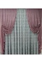 2 Wing Tulle Background Curtain, Slub Pattern, Gathered Model Background Curtain, Dried Rose - 6