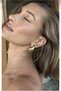 Women's Tear Drop Mode Gold Earrings - 3