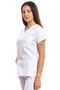 Surgical Doctor Nurse Scrubs White Jersey Single Top - 3