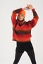 Women's Neon Orange Slogan Warm Fleece Beanie - 2