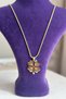 Caprea Steel 60 cm Evil Eye Clover Necklace Non-Tarnish Women's Steel Necklace - 3