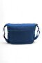 Postman Shoulder School Bag Crossbody High School Middle School Bag with Gorilla Keychain Gift Blue - 4