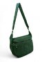 Postman Shoulder School Bag Crossbody High School Middle School Bag Green with Gorilla Keychain Gift