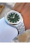 Special Design Calendar Silver Color Waterproof Steel Band Men's Wristwatch - 4