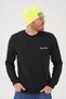 Men's Neon Green Slogan Warm Outdoor Fleece Beanie - 3