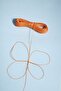 1.0 mm Melon Color - 20 Meters Waxed String Saddle, Leather Stitched Necklace and Bracelet String