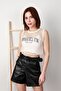 Women's Printed Mesh Sweater - 2
