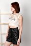 Women's Printed Mesh Sweater - 3