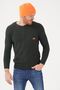 Men's Neon Orange Warm Outdoor Fleece Beanie - 2