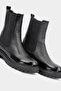 Women's Black Genuine Leather Chelsea Boots & Booties, Size 35-41 - 6