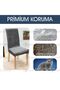 Quality Lycra Velvet Chair Cover Chair Cover Kitchen Chair Cover Chair Protection Single - 7