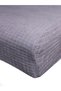 Gray Chair Cover Washable Lycra Flexible Elastic Chair Cover 6 Pieces - 4