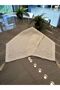 Royal French Lace Corner Tasseled Gold Glitter Ecru Runner 40 X 140 cm - 4