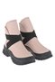 Genuine Leather Pink Women's Boots