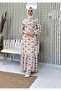 Patterned Viscose Summer Dress