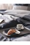 2 Pieces Plastic Tray 37x29 Cm Ikea Set of 2 Presentation Tray Gray Color - 3