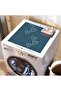 Washing Machine Dryer Cover Protection Pad Waterproof Mat Non-Slip Washable - 2