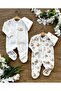 2-Piece Cotton Baby Sleeping Bag Raccoon - 2