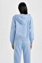 Comfortable Cut Hooded Sweatshirt - B3849ax23au - 5