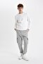 Regular Fit Jogger Sweatpants Cargo Pocket Waist Elastic B6145Ax23Wn - 2