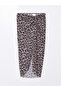 Elastic Waist Leopard Patterned Women's Pareo - 5