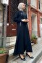 Nida Ribanalı Ferace Black - 4