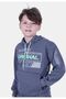 Original 27 Printed Boys' Kangaroo Pocket Hooded Smoked Tracksuit Set - 7