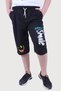 Boy's Printed Detailed Capri-Shorts with Elastic Waistband - 3