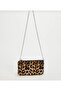Women's Chain Studded Detailed Cross Strap Wallet Bag - 2