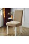 High Quality Chair Cover, lycra, washable, 1 Piece Cappuccino Color - 3
