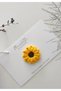 Sunflower Figured Hand Knitted Hairless Baby Hairpin - 2