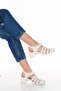 Women's White Jelly Sandals