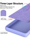 Jeans Blue Liquid Inside Velvet Silicone Case for Xiaomi Redmi Note 12 Pro 4g - 2
