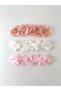 Baby Girl Floral 3-Piece Elastic Bandana Set, Hair Band Set - 2