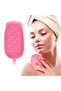 Double Sided Sponge Silicone Bath Washcloth Sponge Silicone Body Washcloth Bath Sponge Bath Fiber
