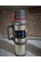 12 Person Tea Thermos 4 Liters 12 Hours Hot/Cold Insulated Vacuum Stainless Steel Family Size Drink - 5